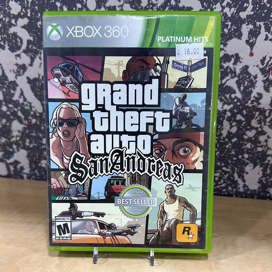 Grand Theft Auto San Andreas Platinum Hits