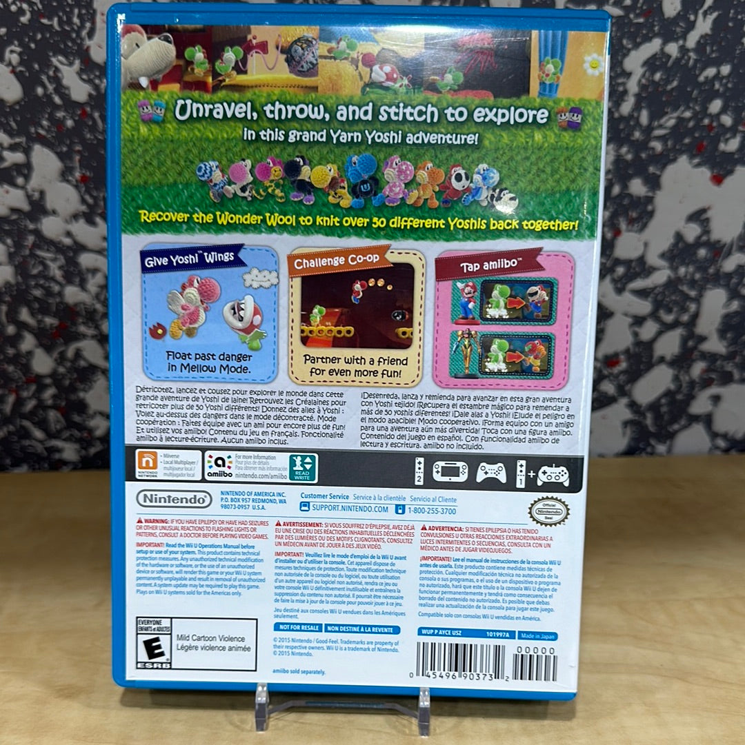 Yoshi’s Woolly World Not for Resale