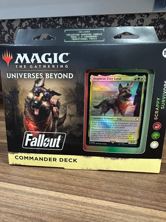 Scrappy Survivors Fallout Commander Deck