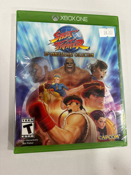 Street Fighter 30th Anniversary Edition sealed