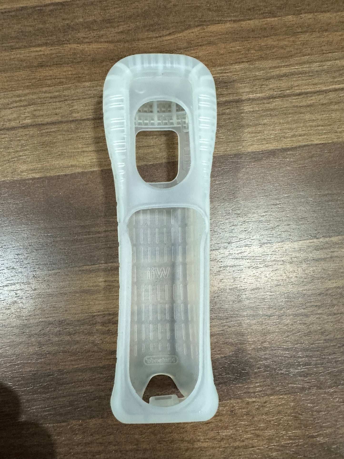 Rubber Wii Remote Cover Clear without Motion Plus