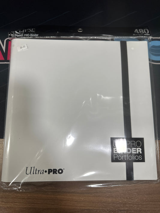 Eclipse White 12 Pocket Binder 480Ct