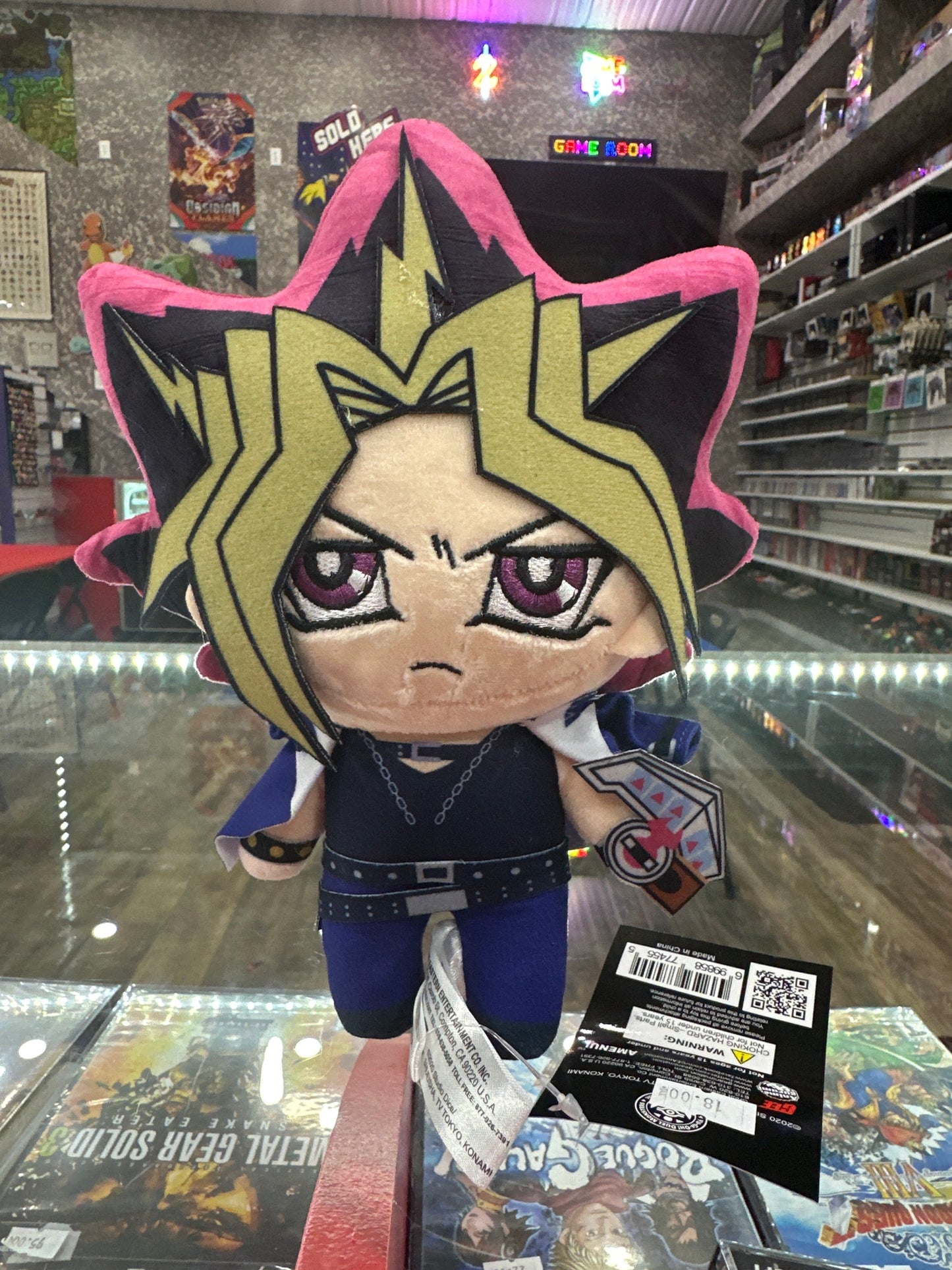 8” Yami Yugi Plush