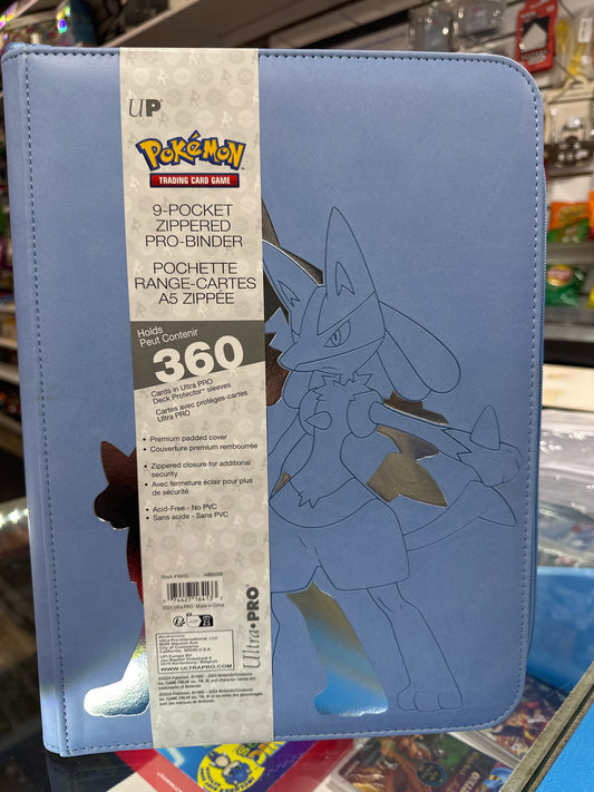 Lucario 360 Ct Zippered Binder