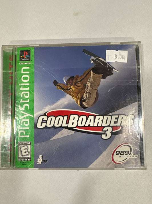 CoolBoarders 3 Greatest Hits PlayStation