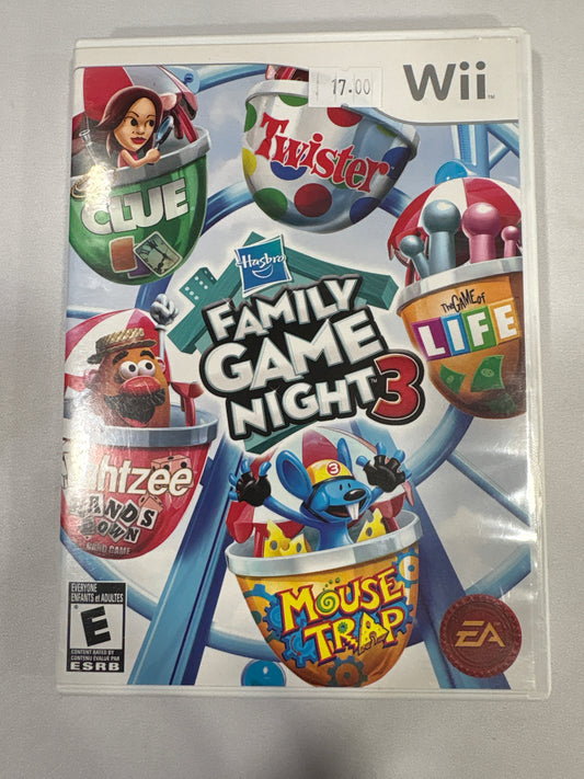 Family Game Night 3 Wii