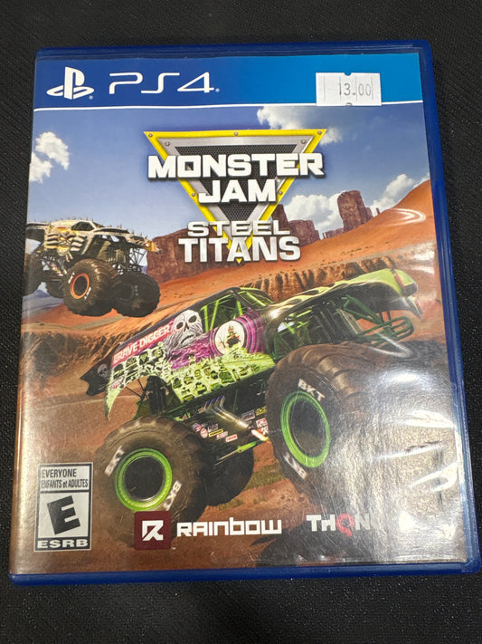 Monster jam steel titans