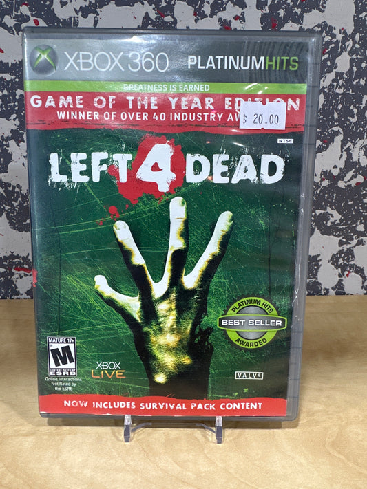 Left 4 Dead Game of the Year Edition Platinum Hits