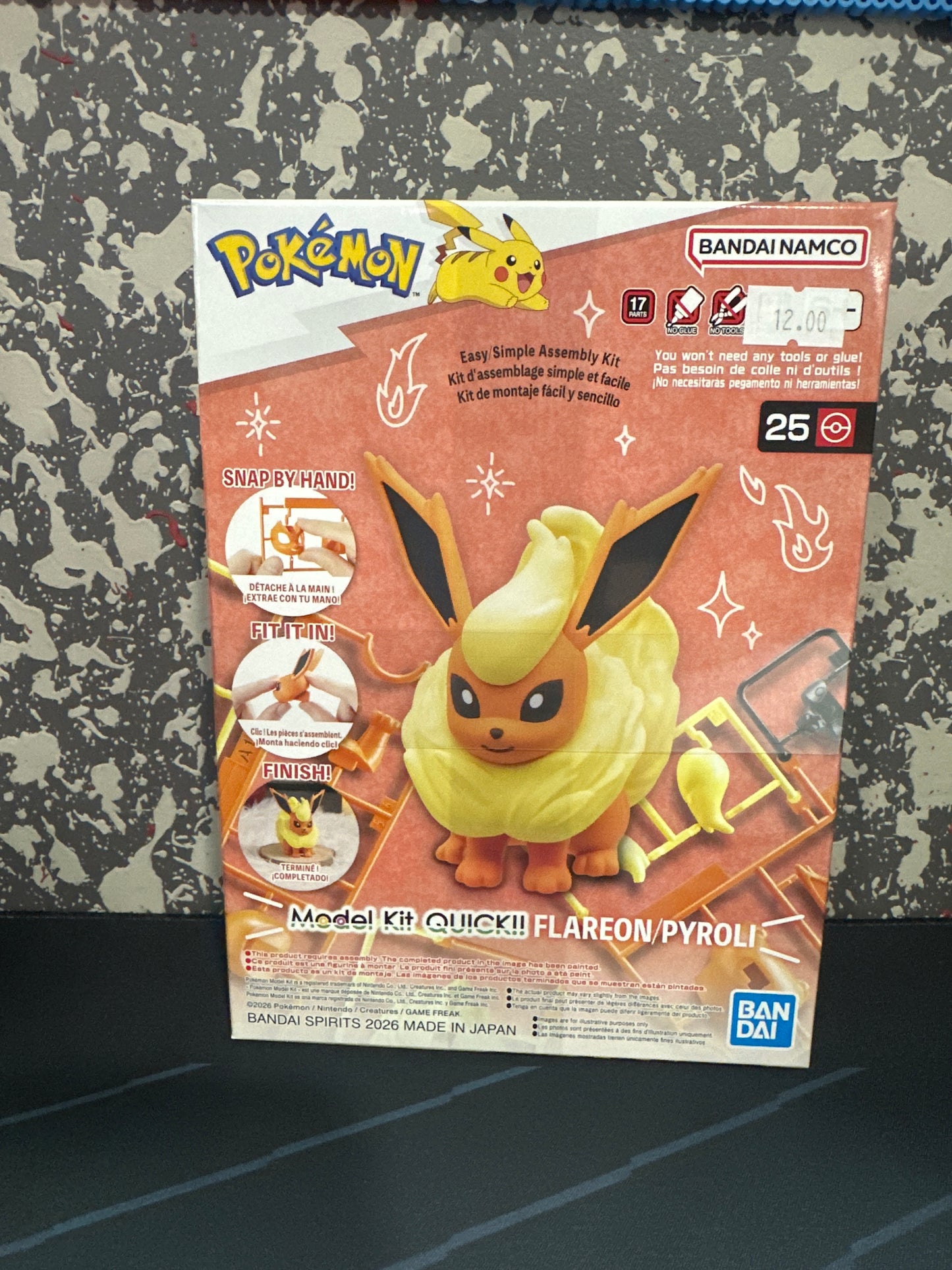 Flareon Model Kit