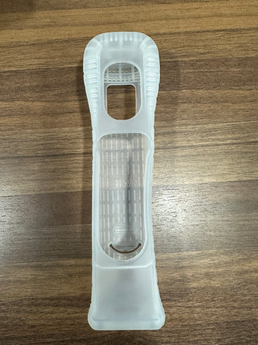 Rubber Wii Remote Cover Clear With Motion Plus spot