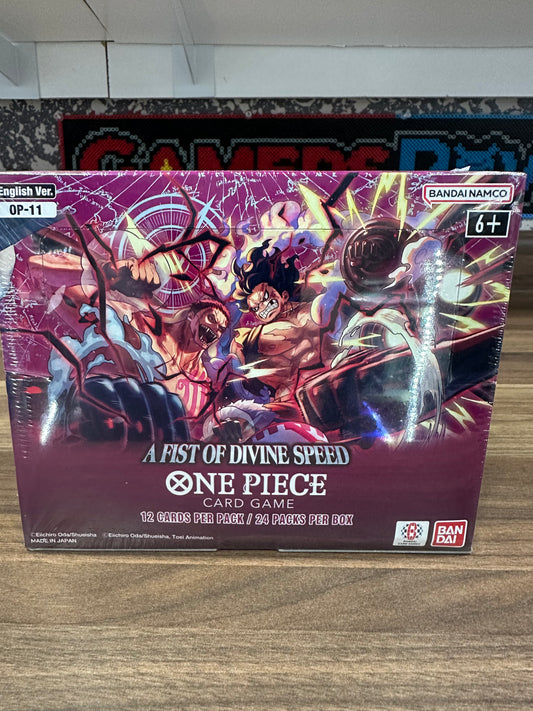 A Fist of Divine Speed OP-11 Booster Box