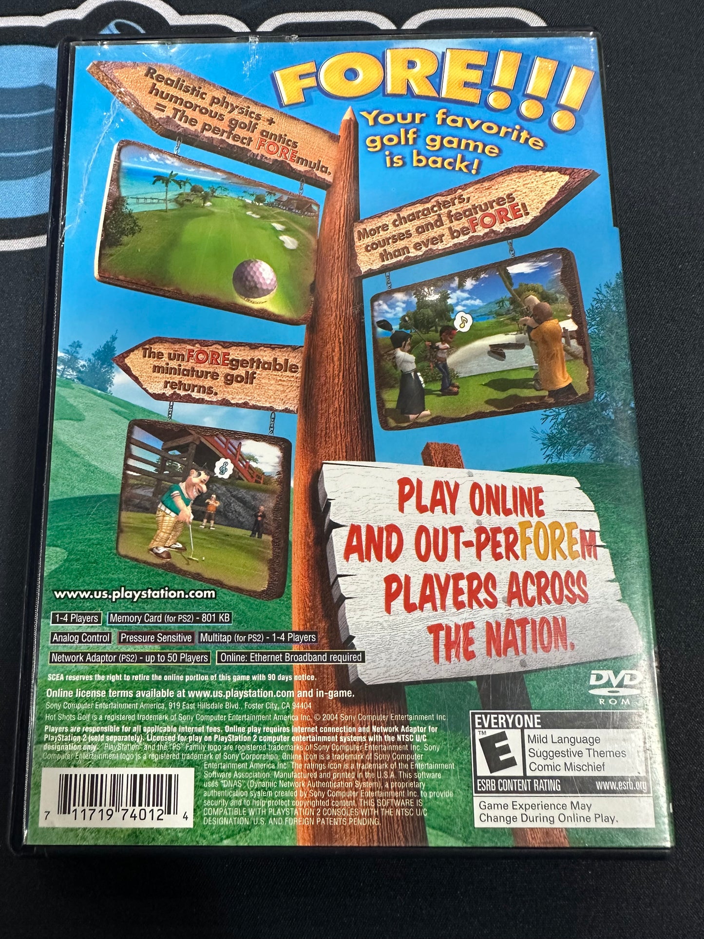 Hot Shots Golf FORE! PS2