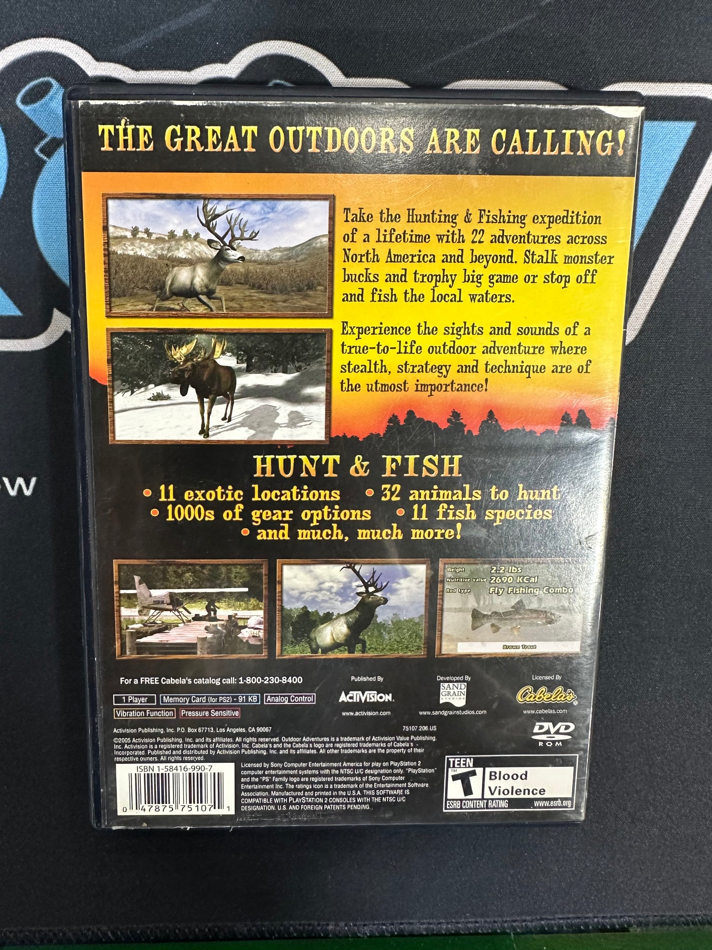 Cabelas Outdoor Adventures PS2