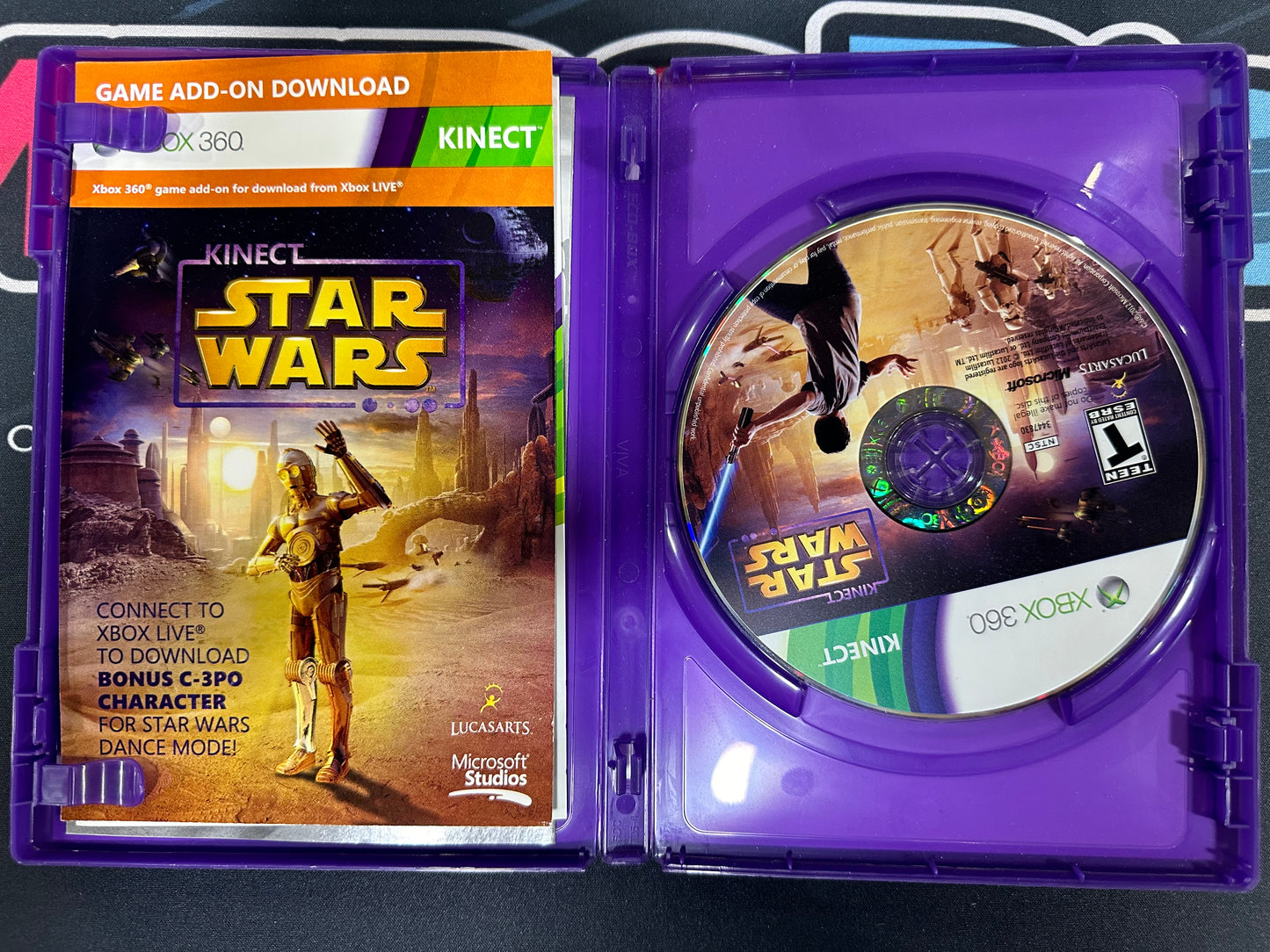 Star Wars Kinect (Not For Resale) Edition Xbox 360