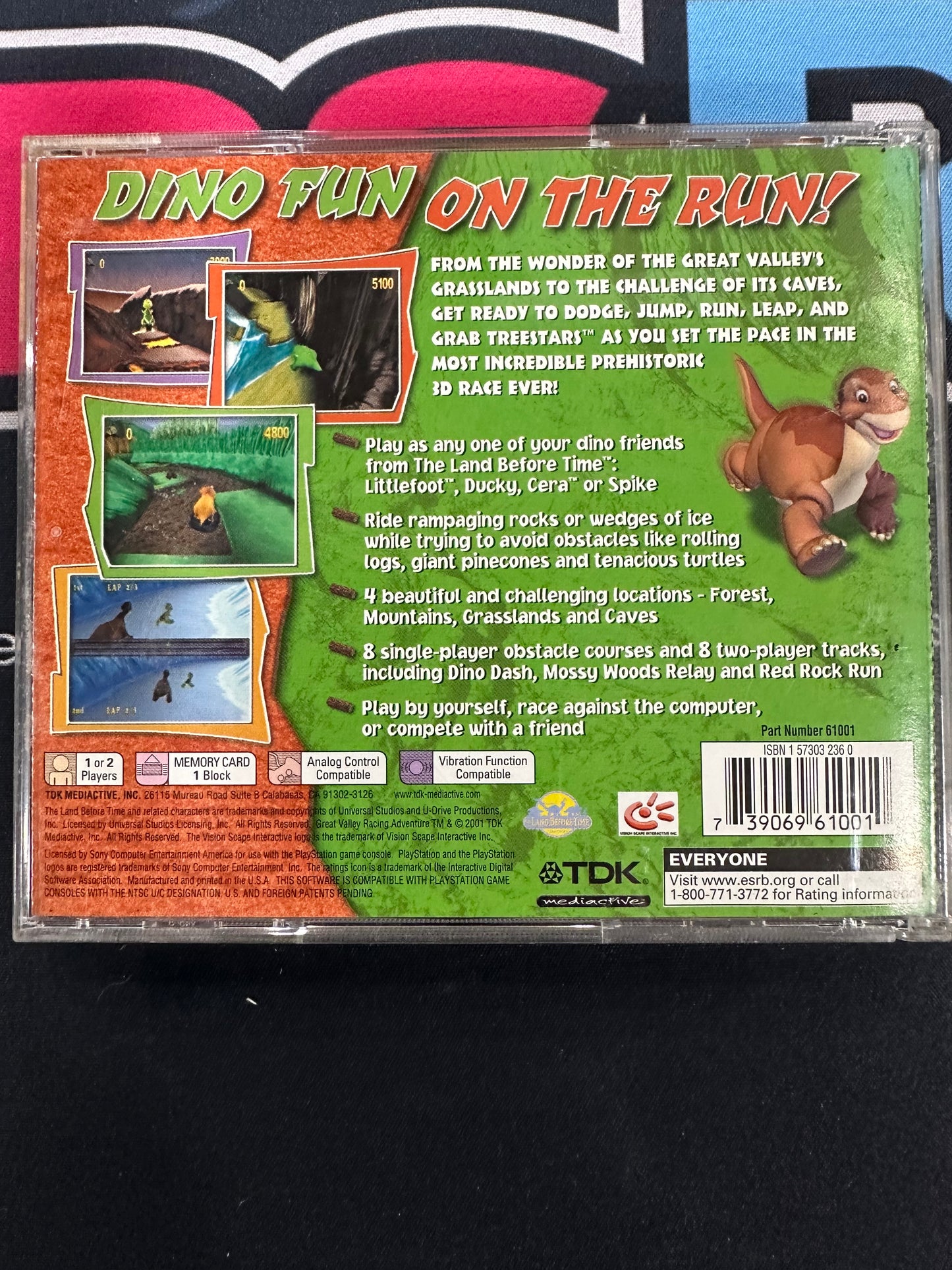 The Land Before Time Great Valley Racing Adventure PS