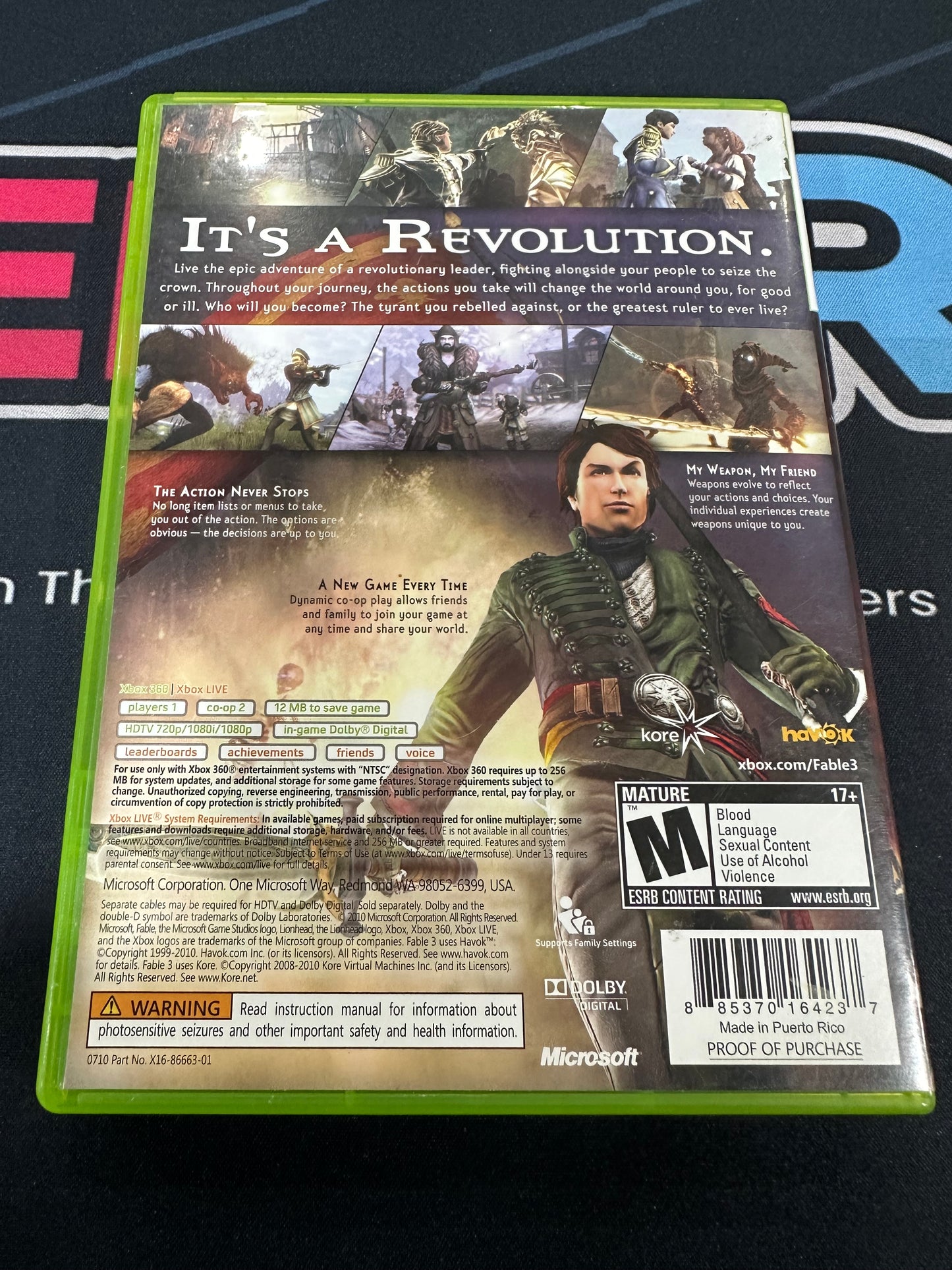 Fable III Xbox 360