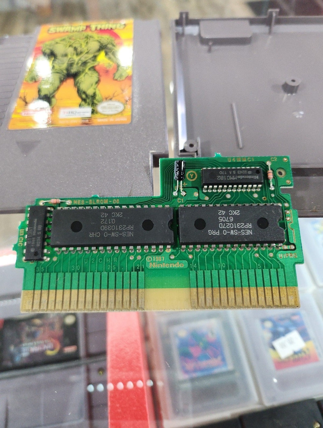 Swamp thing nes