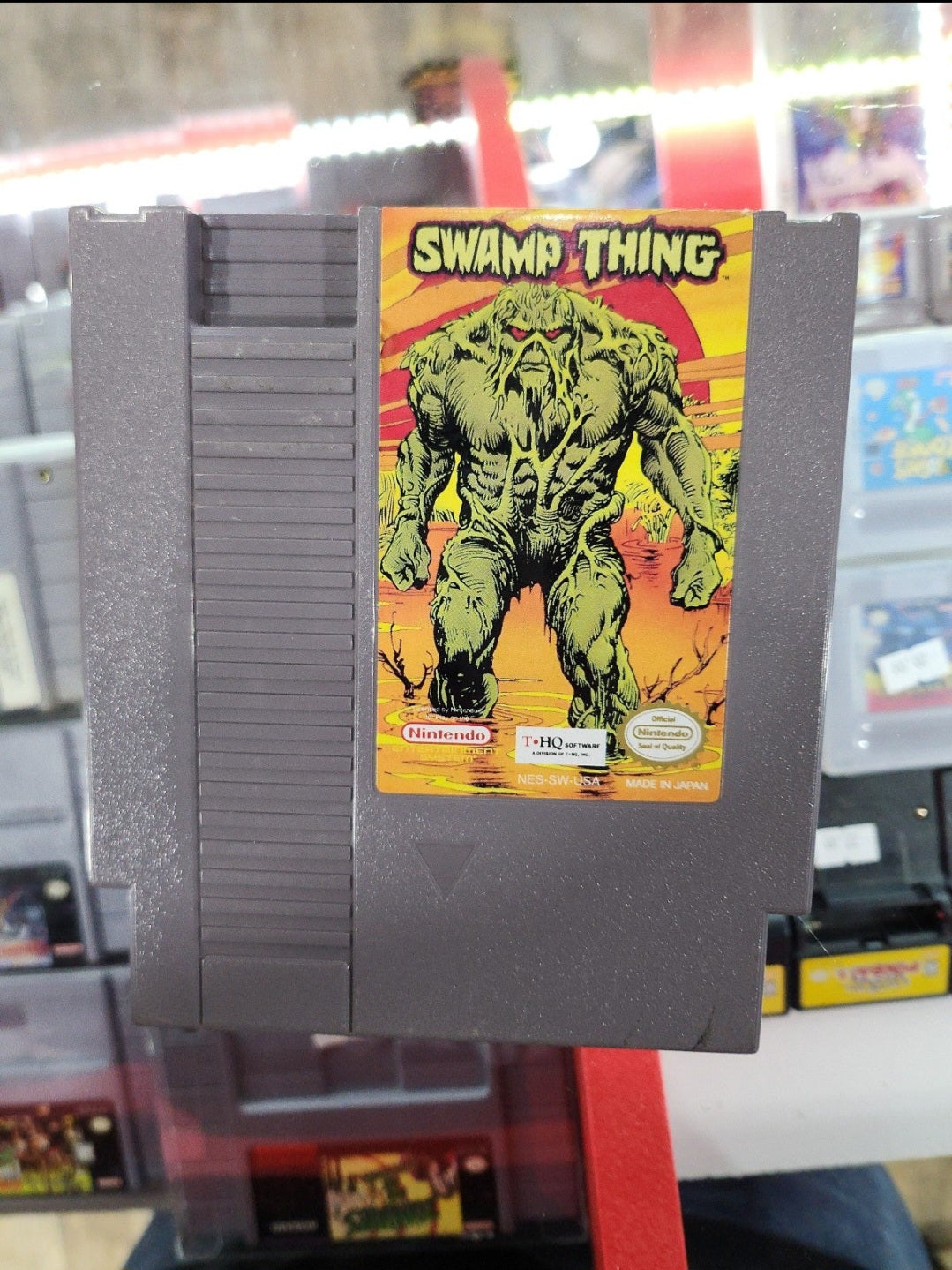 Swamp thing nes