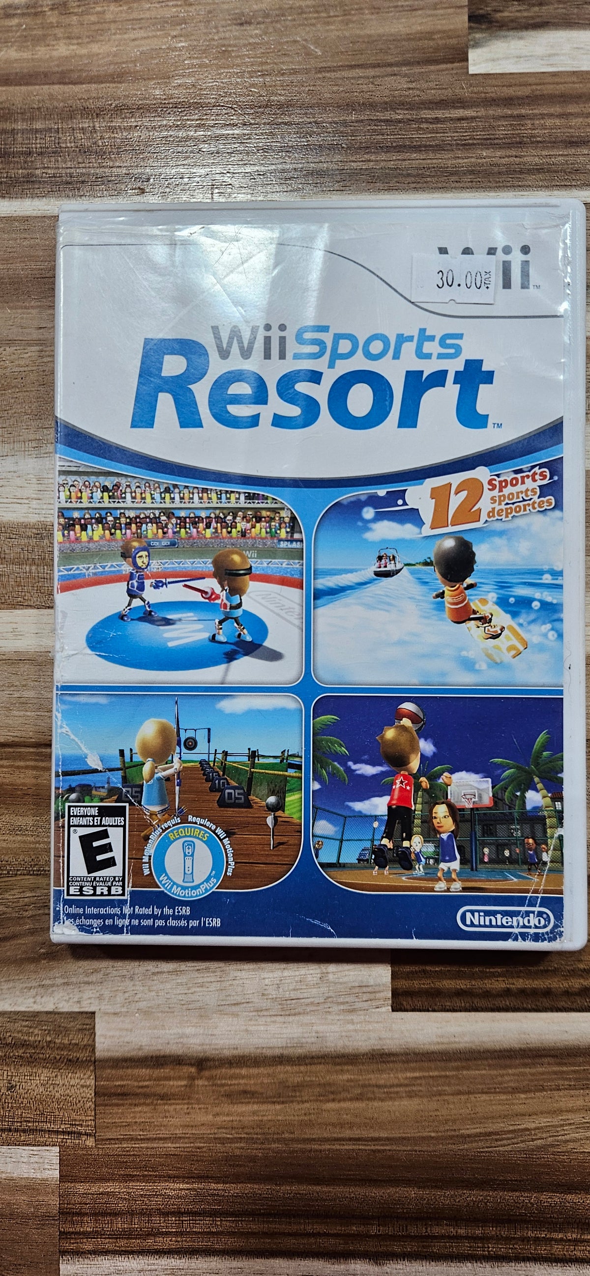 Wii sports resort Cosmetic Flaws