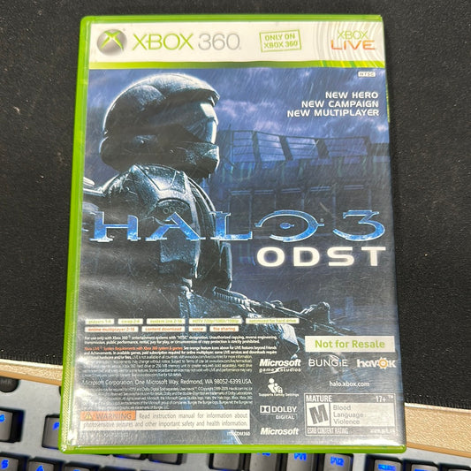 Halo ODST & Forza Motorsport 3