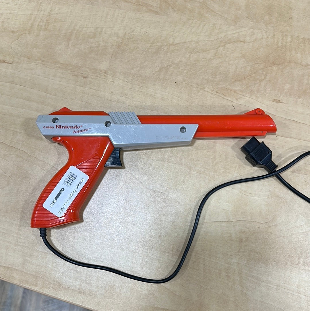 Orange zapper gun Nes