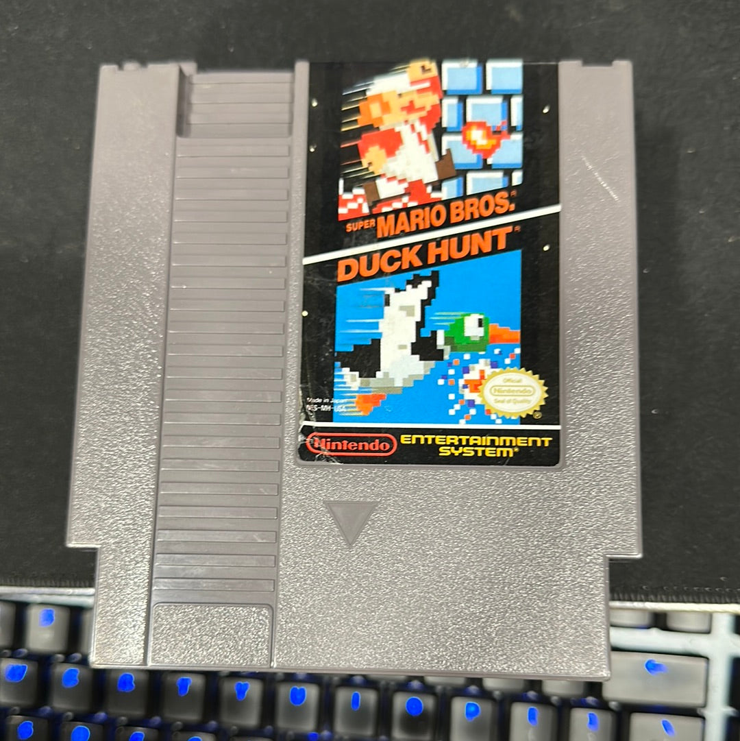 Super Mario bros and duck hunt