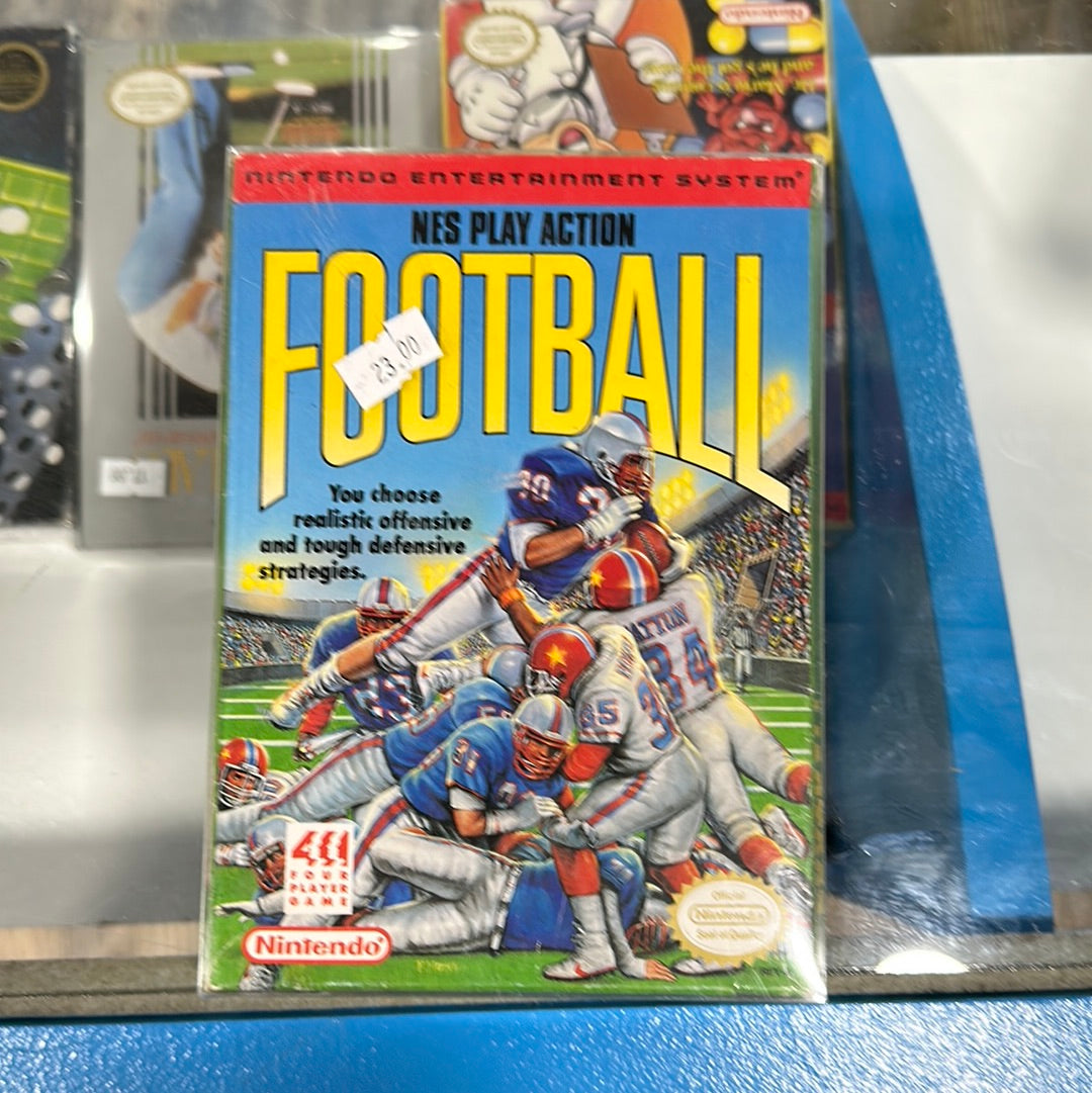 NES play action football cib