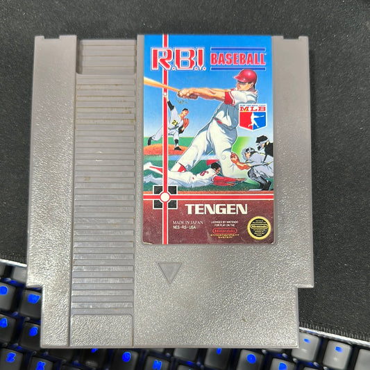 RBI Baseball NES tengen Gray