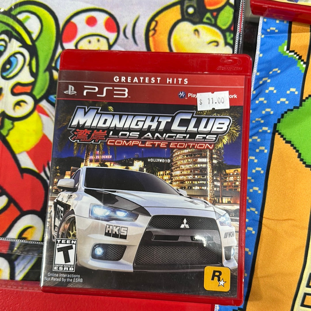 Midnight club Los Angeles complete edition