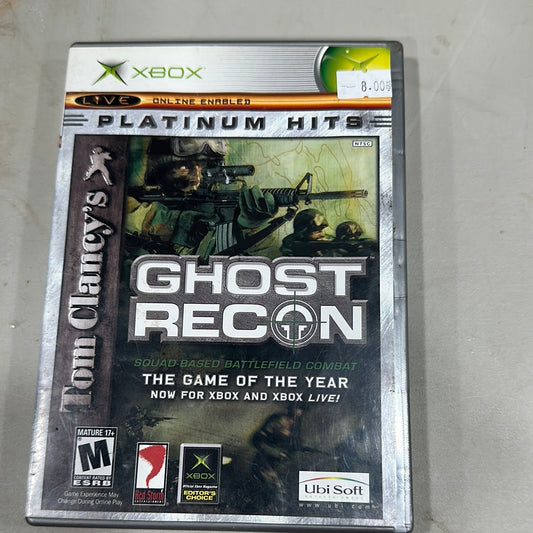 Tom Clancy ghost recon platinum hits