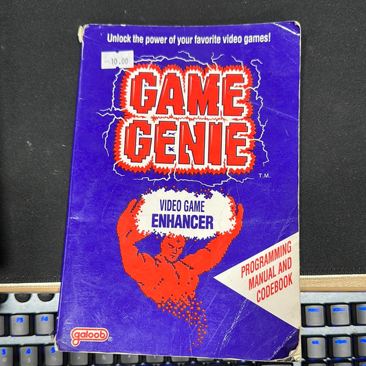 Game Genie Cheat Book