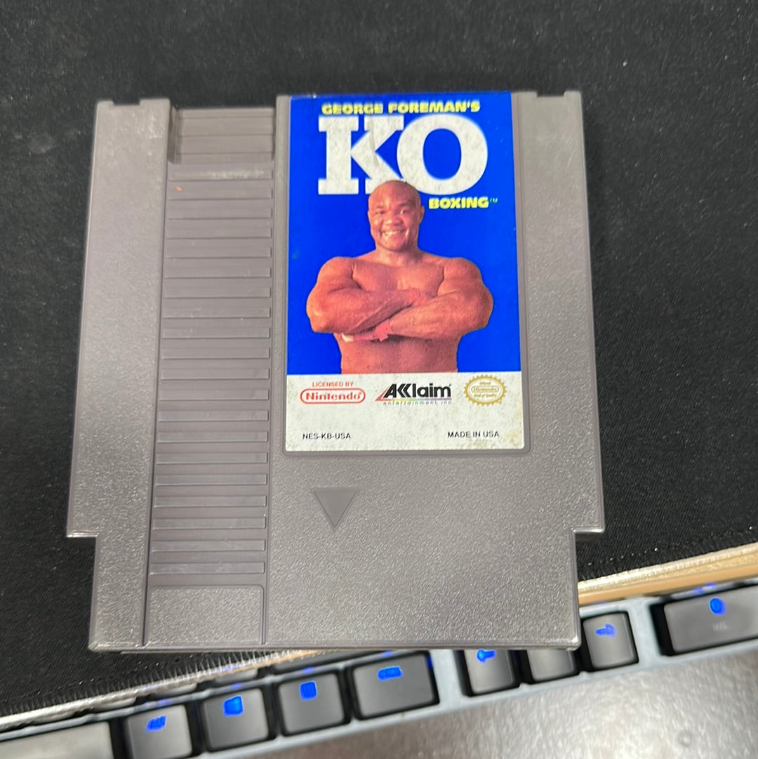 George foreman’s ko boxing