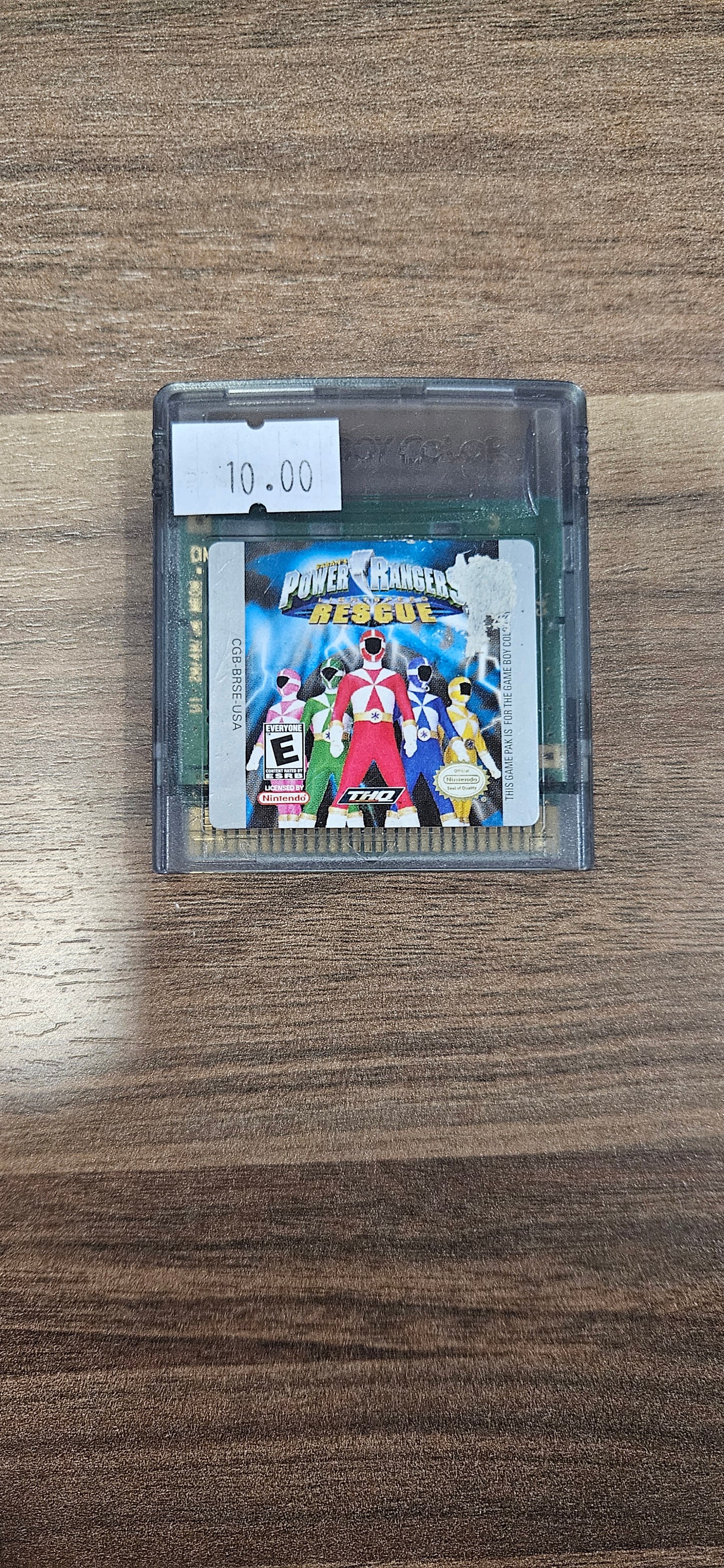 Power Rangers Rescue GBC