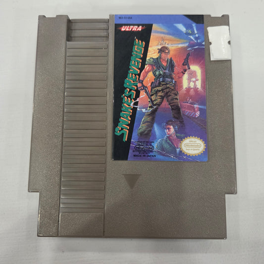 Snakes Revenge NES Cosmetic flaws