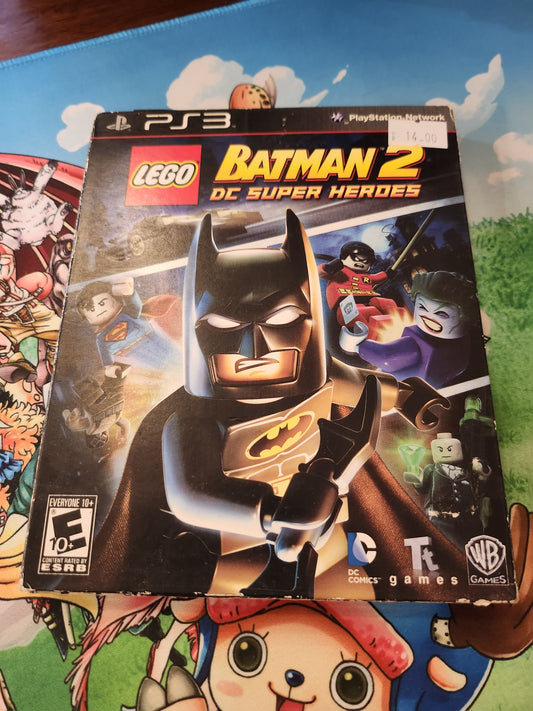 Lego batman 2 DC super heroes ps3 double disc