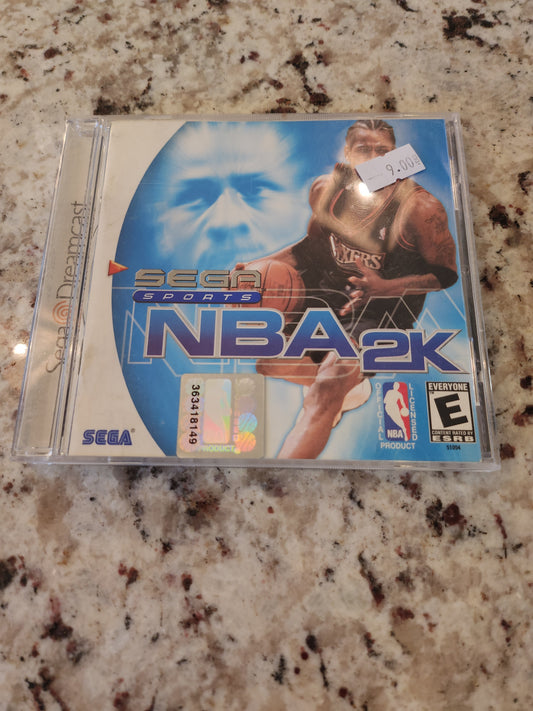 Sega sports nba 2k dreamcast