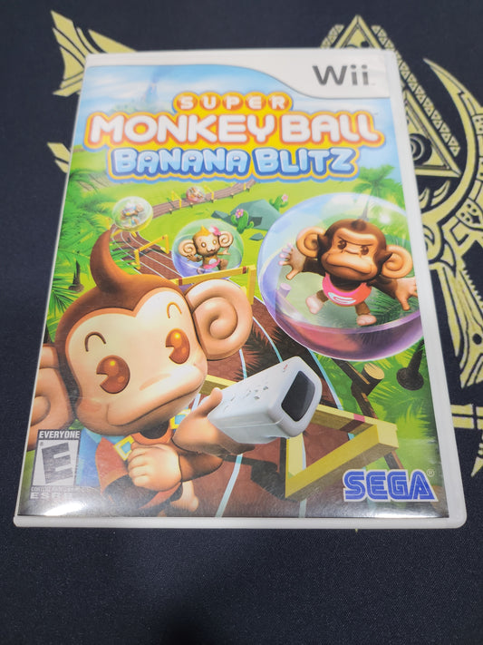 Super monkeyball banana blitz wii