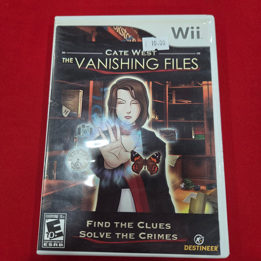 Cate West The Vanishing Files