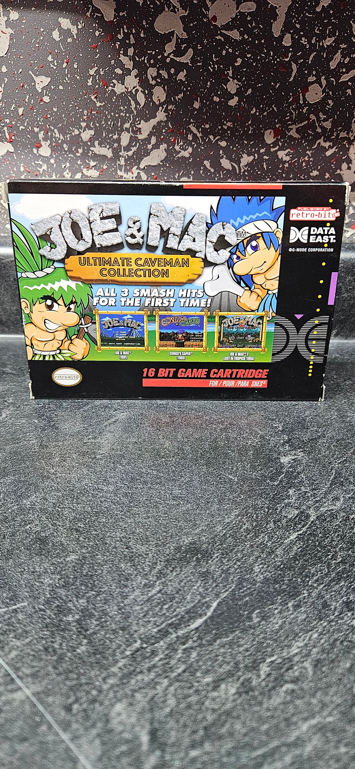 Joe&Mac Ultimate Caveman Collection SNES Homebrew