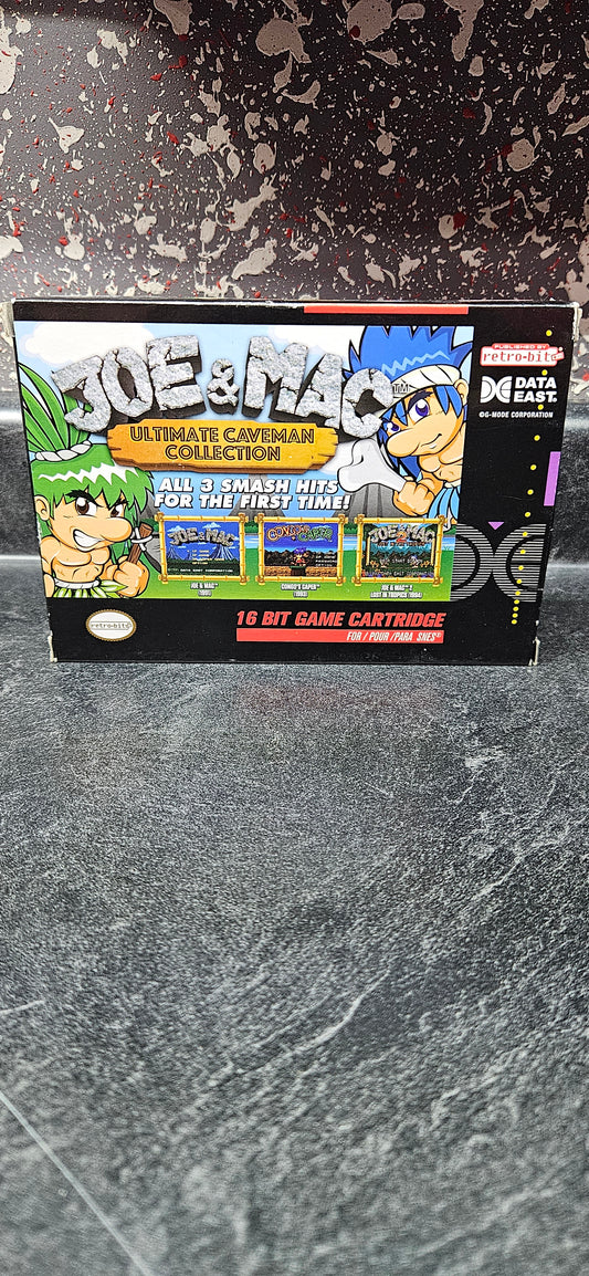 Joe&Mac Ultimate Caveman Collection SNES Homebrew