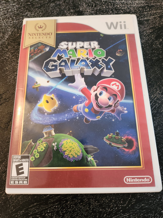 Super mario galaxy nintendo selects wii