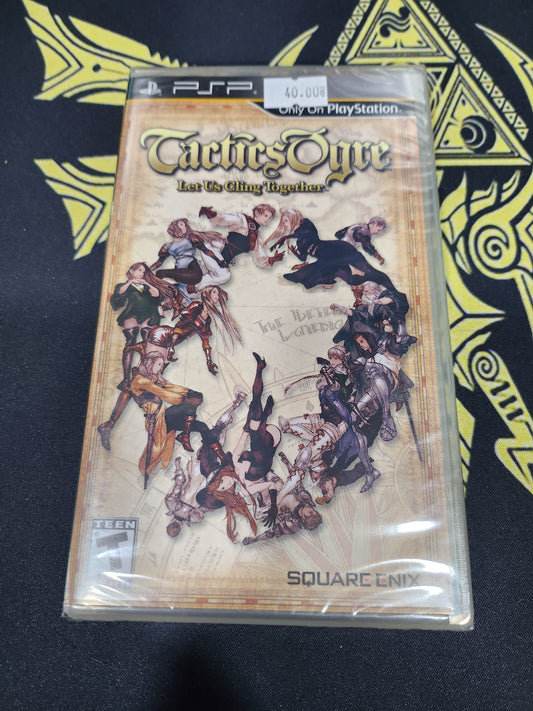 Tactics ogre let us cling together psp (sealed new)