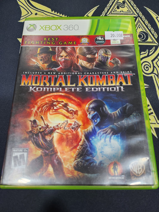 Mortal kombat komplete edition xbox 360