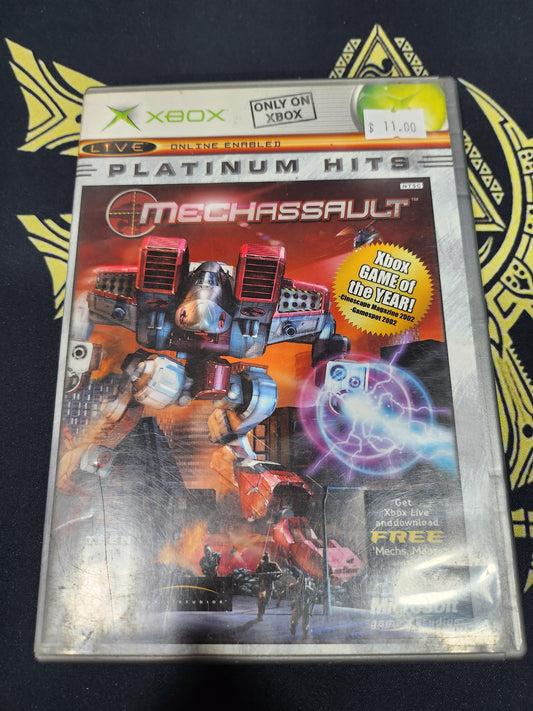 Mechassault platinum hits xbox