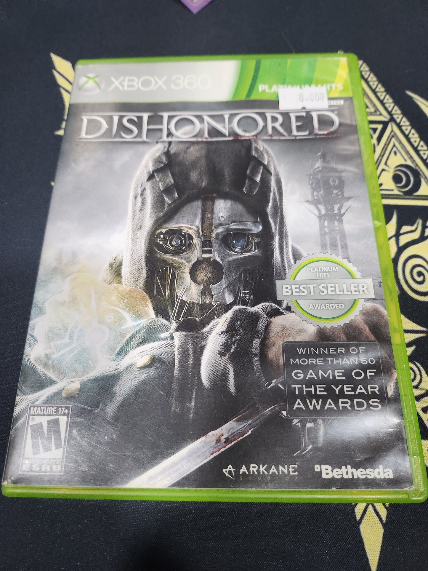 Dishonored platinum hits xbox 360