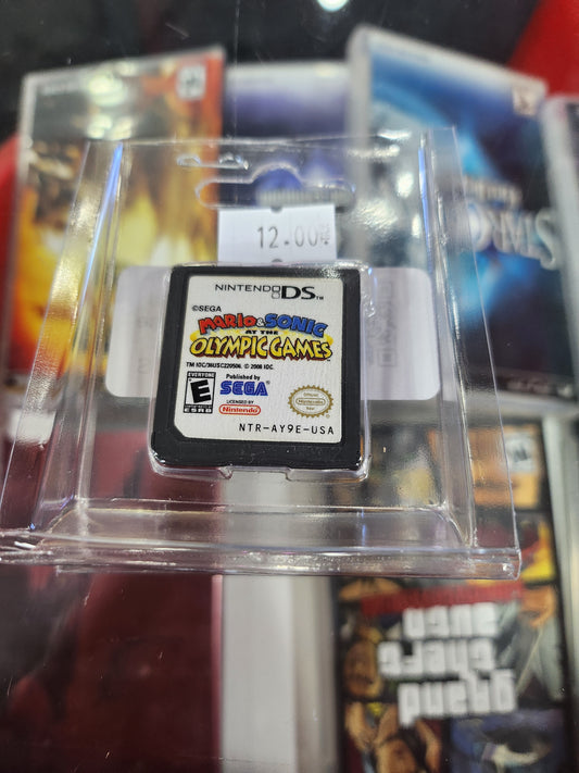 Mario and sonic at the Olympic games ds