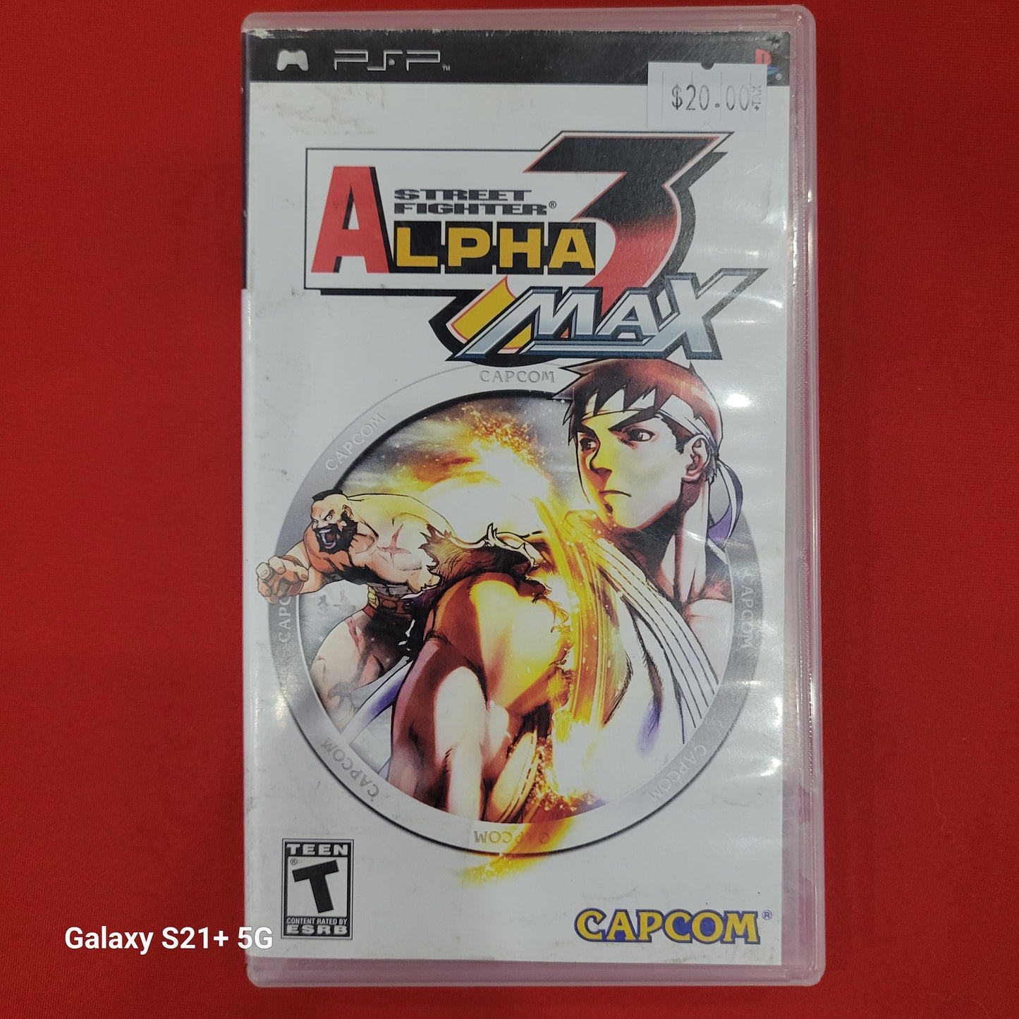 Street fighter Alpha Max PSP