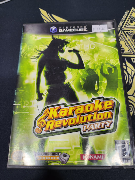 Karaoke revolution party gamecube