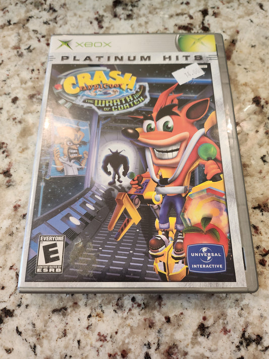 Crash bandicoot the wrath of cortex xbox platinum hits