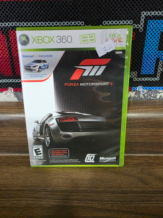 Forza motorsports 3 walmart edition xbox 360
